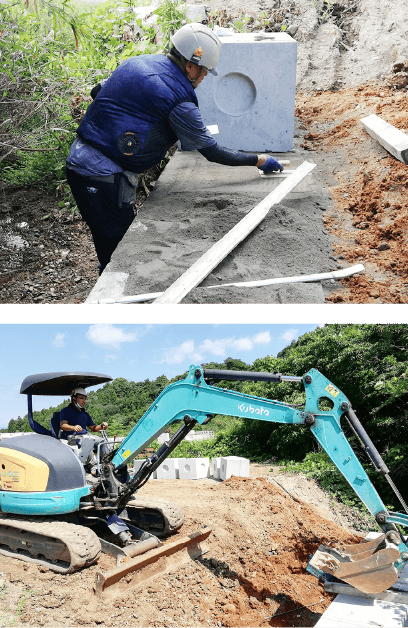 現場作業員の仕事について